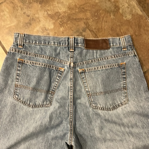 Vintage previously hemmed Perry Ellis America jeans, 34x27 - Picture 5 of 10